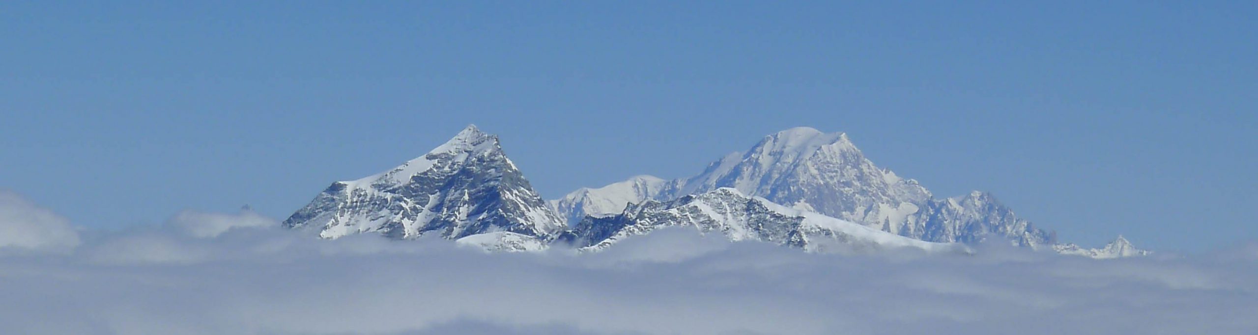 Val d'Isere Mont Blanc view