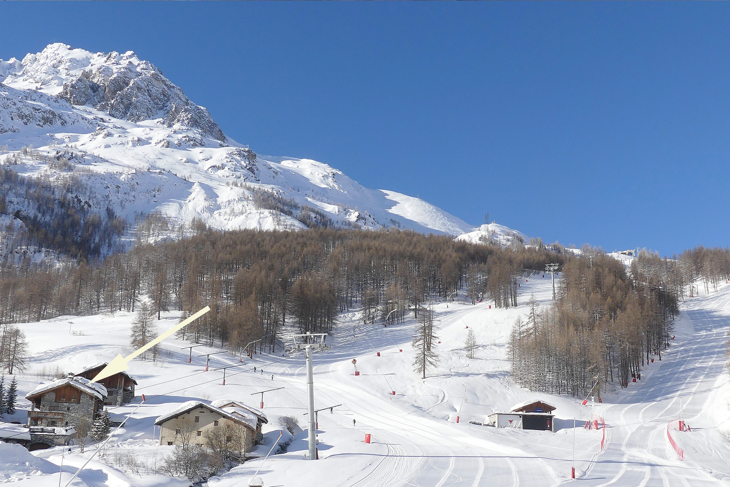 Chalet des Neiges Pentes Pistes