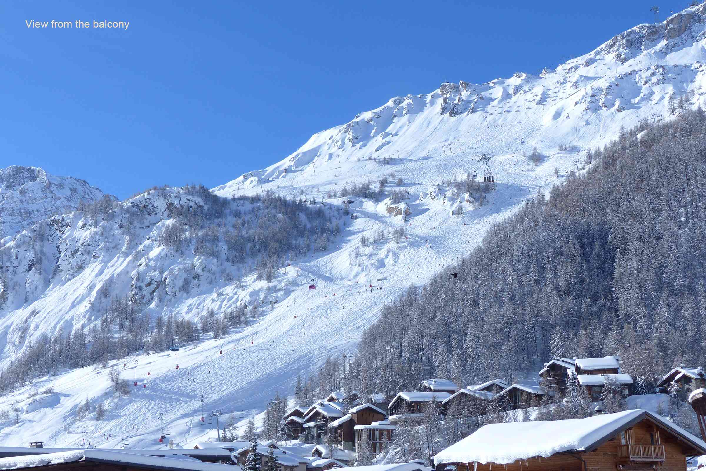 YSE Val d'Isere mountain view
