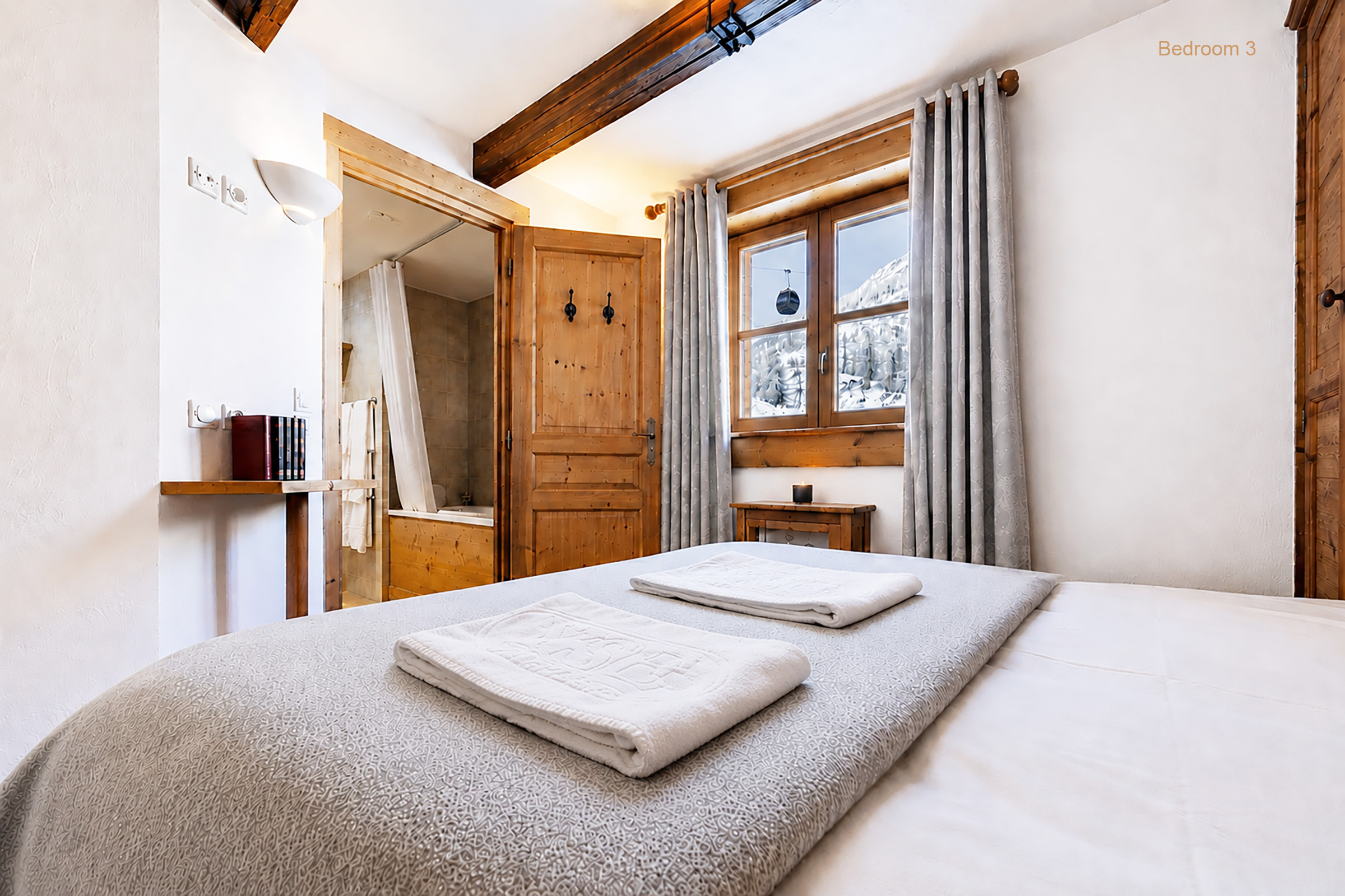 Pistes bedroom 3-3 Chalet des Pistes