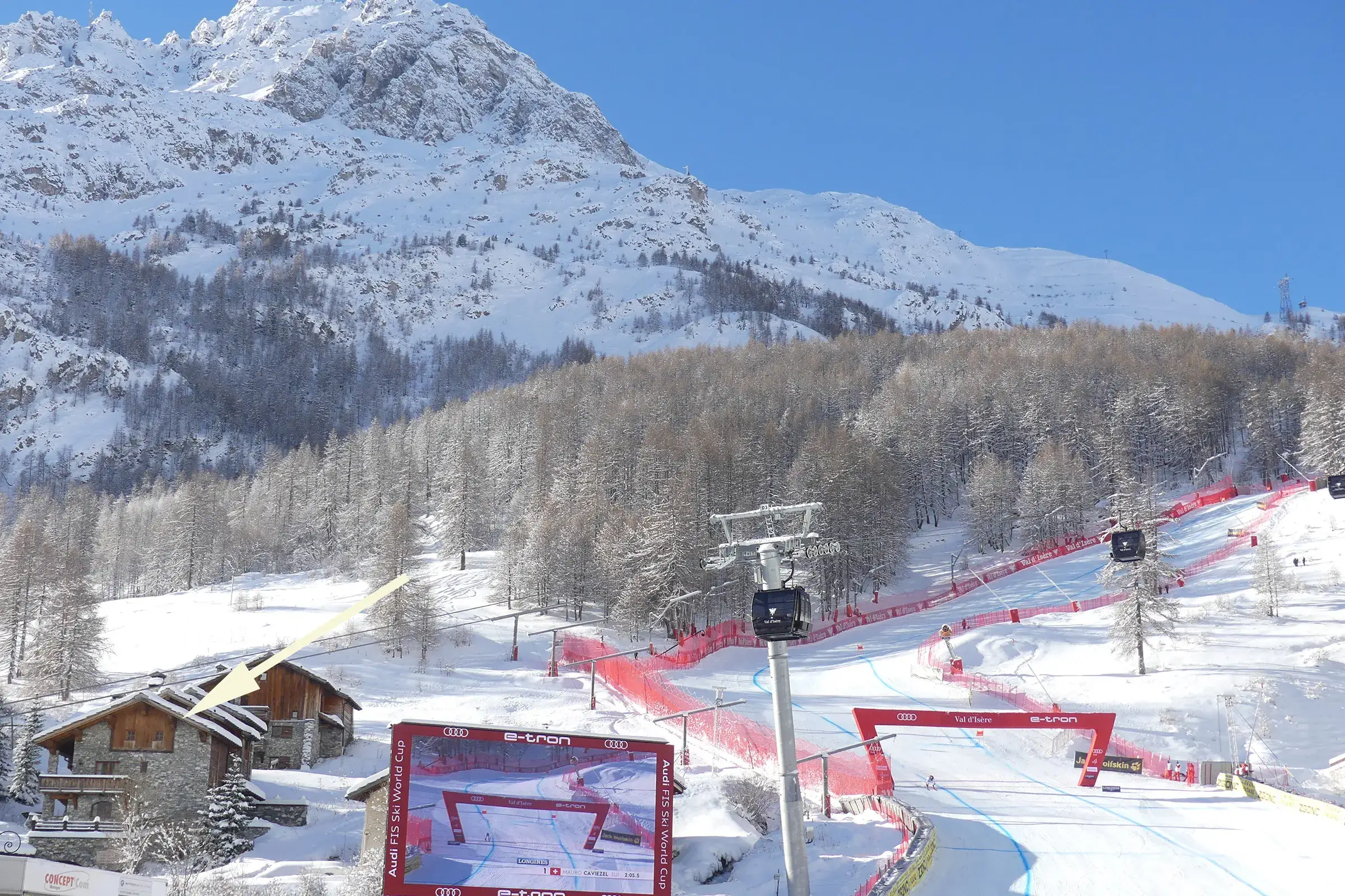 Chalet des Neiges Pentes Pistes