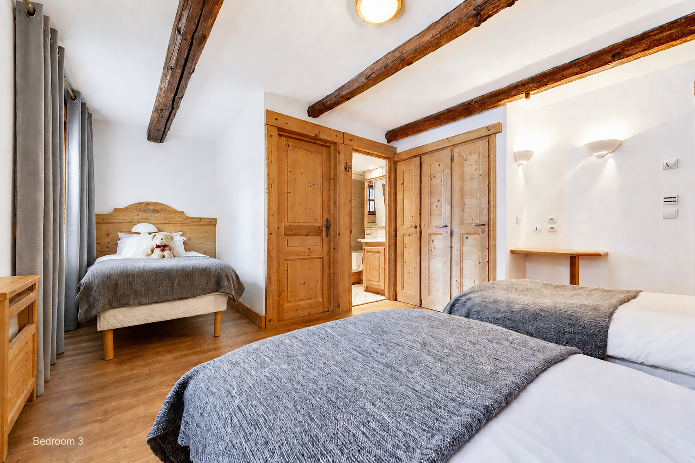 neiges bedroom 3-2 Chalet des Neiges