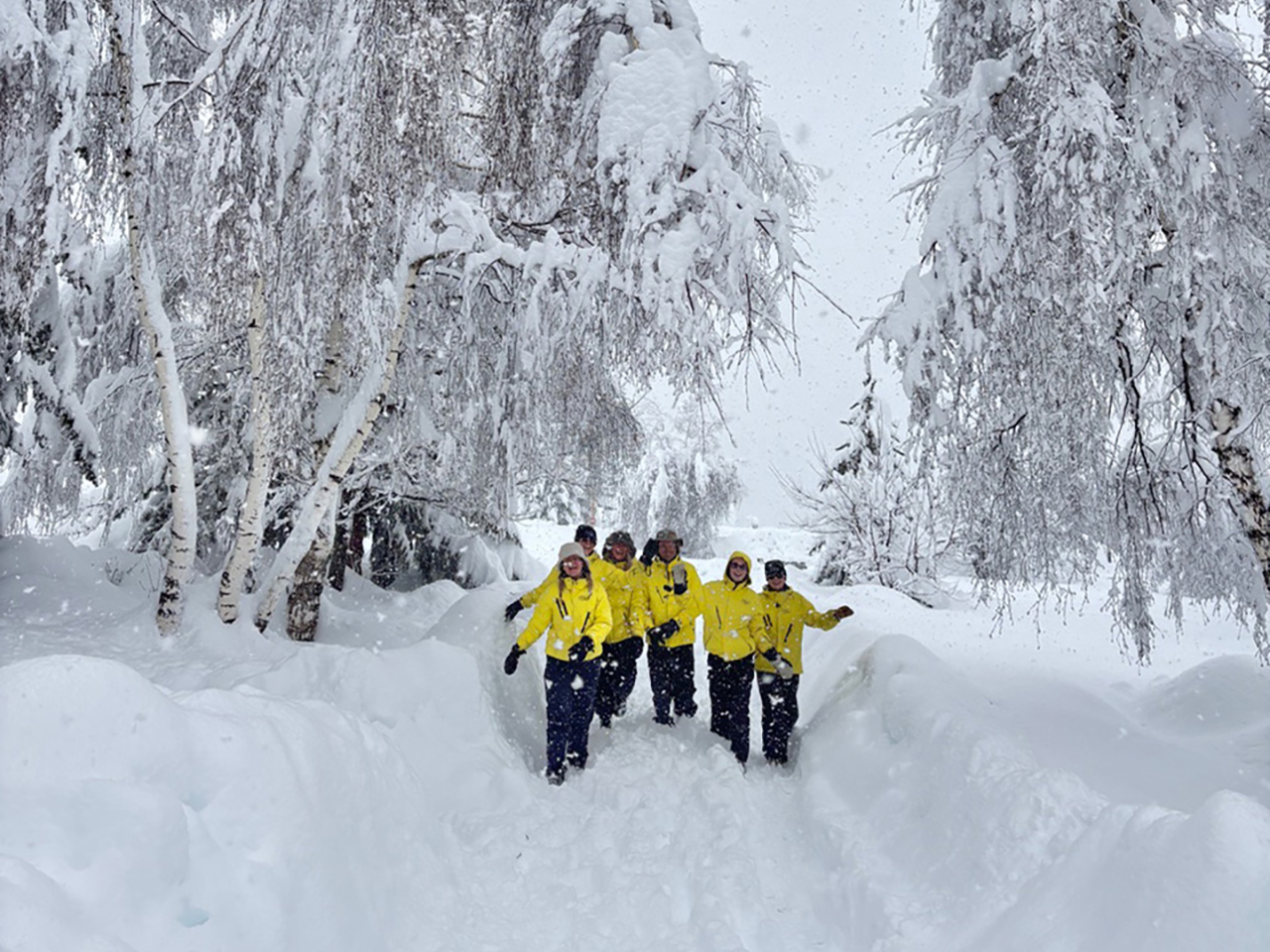Snow in Val d'Isere