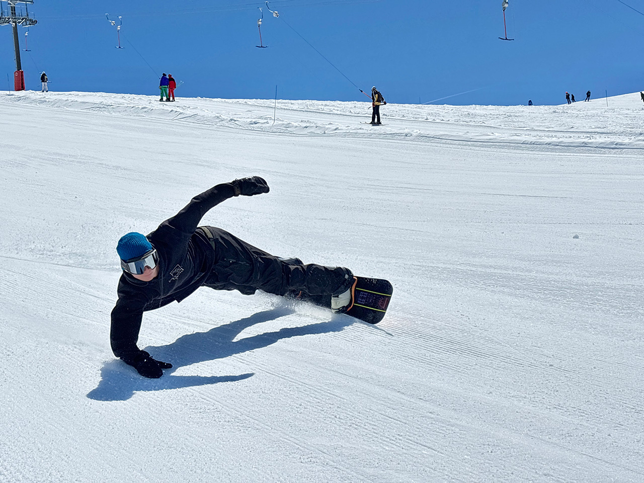 Snow in Val d'Isere